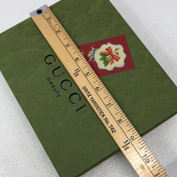 GUCCI Gift Box Green Embossed 9” X 7.5” X 2.5” Box Only - Picture 10 of 12